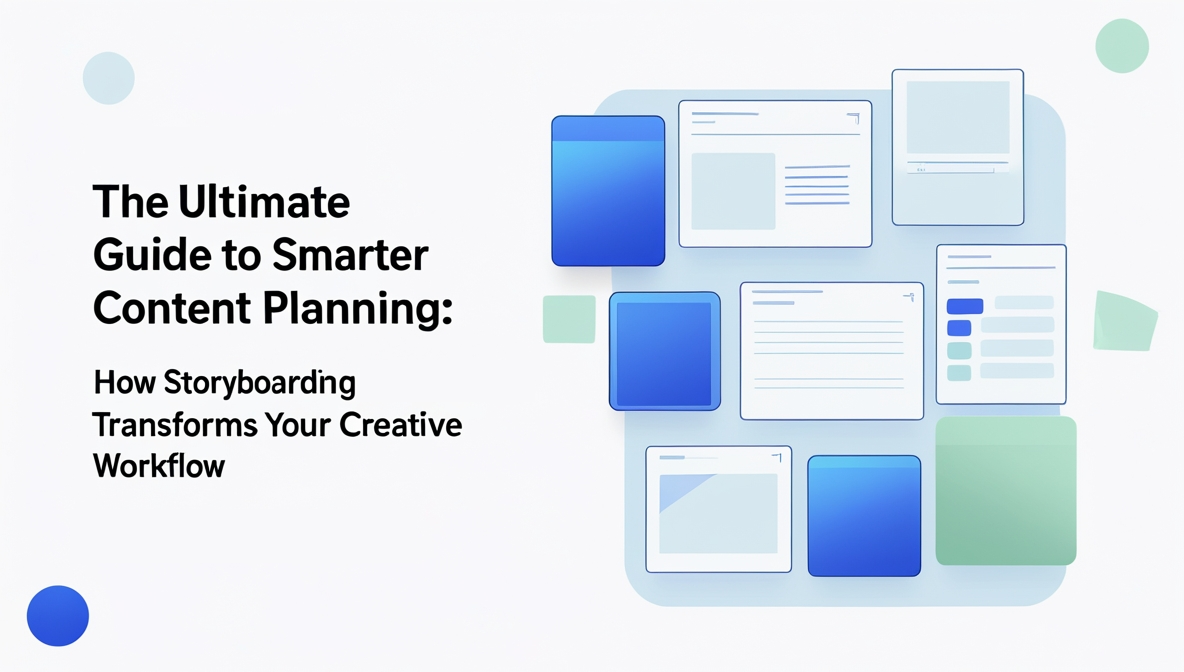 The Ultimate Guide to Smarter Content Planning: How Storyboarding Transforms Your Creative Workflow